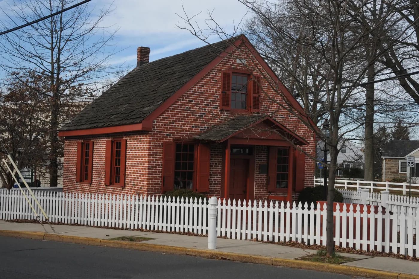 The Clara Barton School in the Bordentown Historic District, New Jersey
