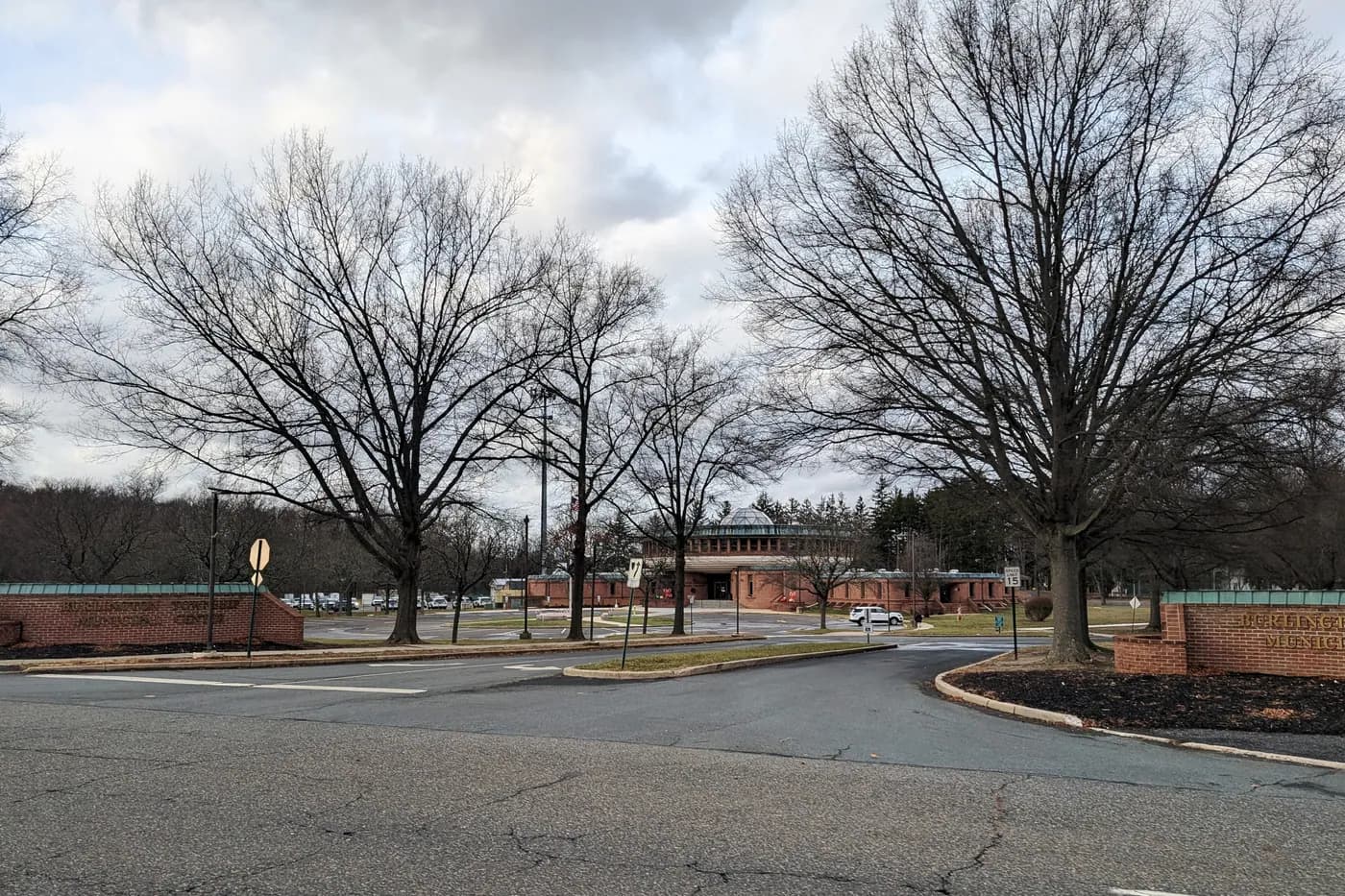 The municipal center in Burlington Township, New Jersey