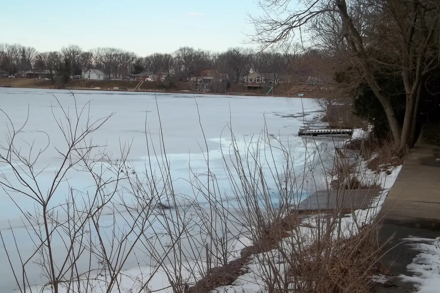 Swedes Lake in Delran Township, New Jersey