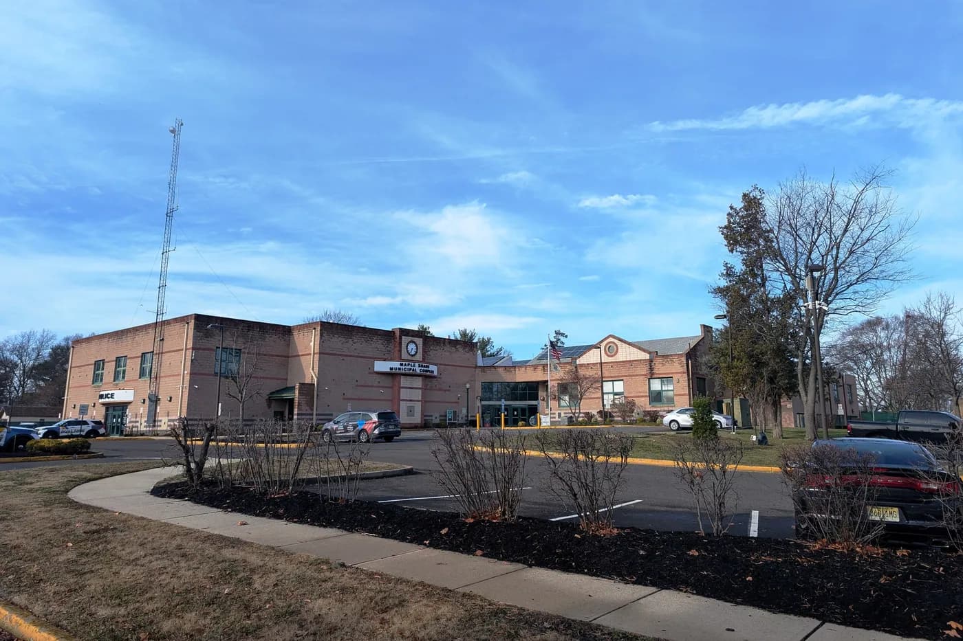The municipal complex in Maple Shade Township, New Jersey