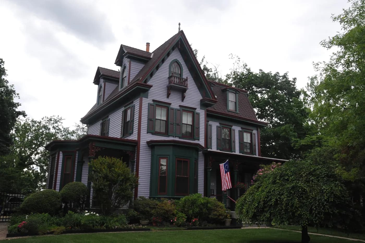 The historic Josiah Reeve House in Medford Township, New Jersey