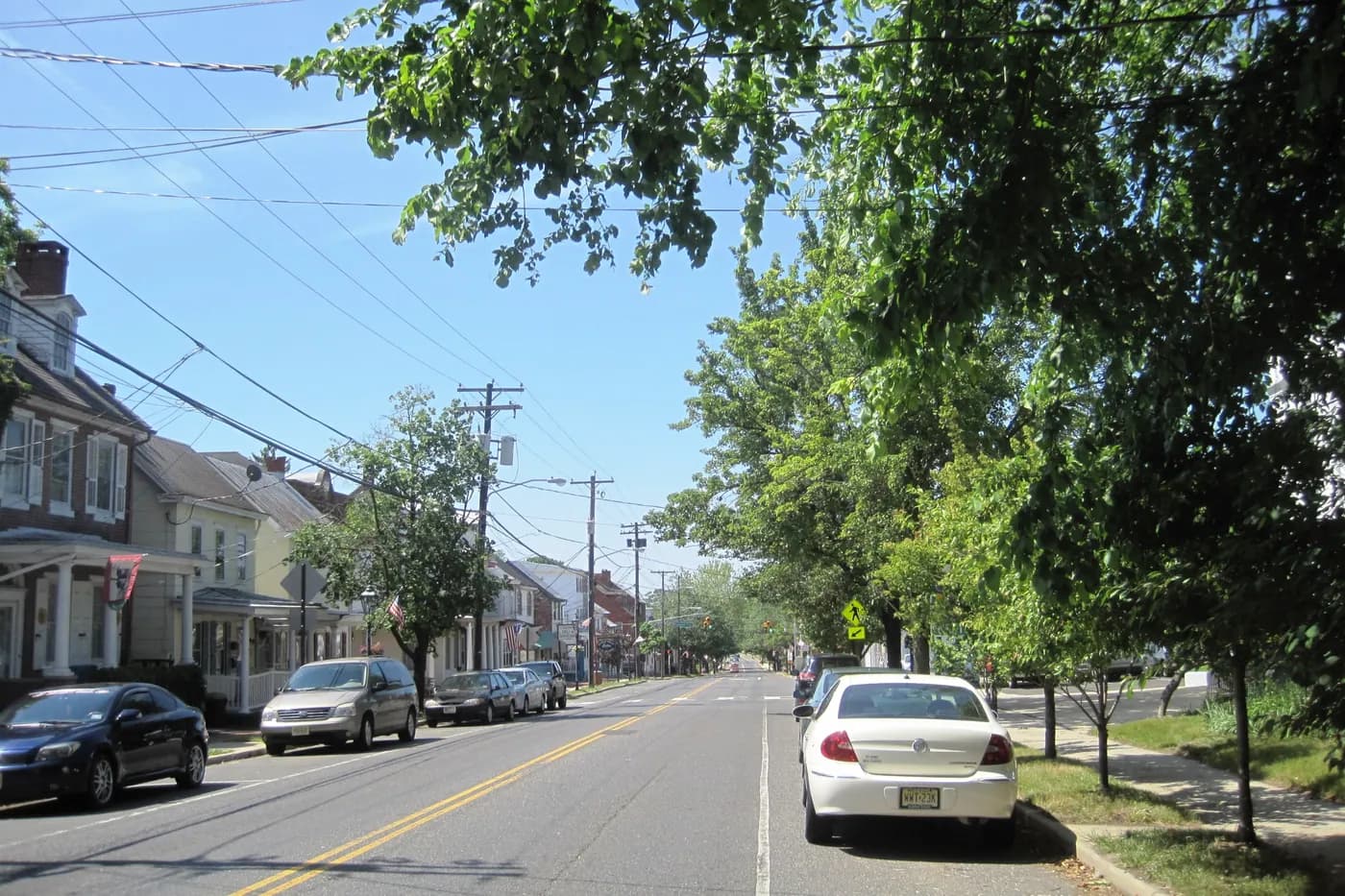 A street in Pemberton Borough, New Jersey