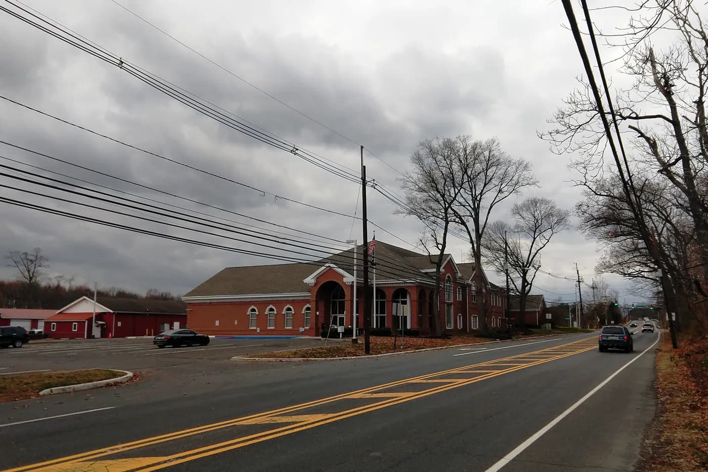 The municipal building in Westampton Township, New Jersey