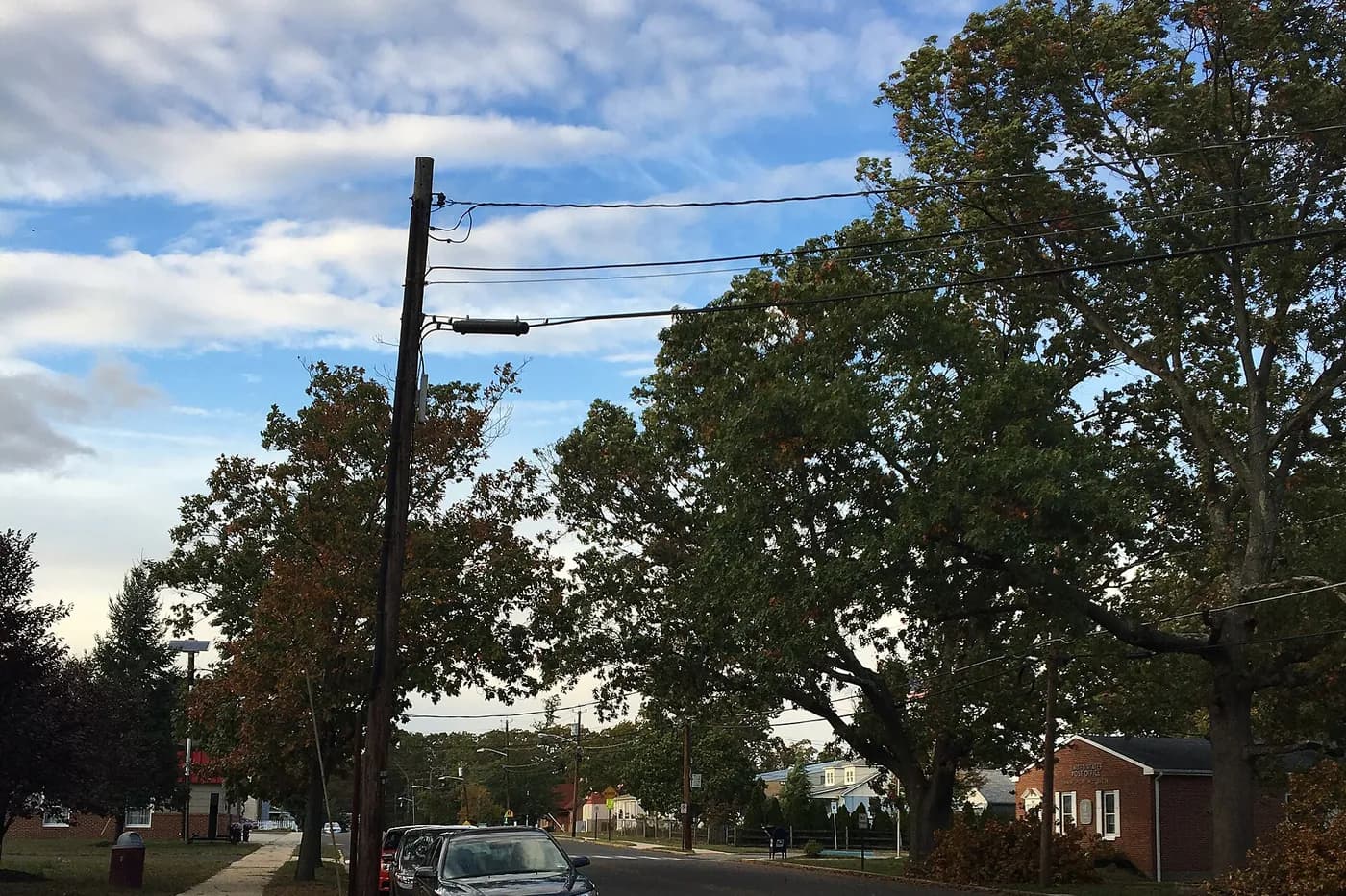 Main Street in Hainesport Township, New Jersey